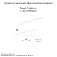 Планка J-профиль 24х18х2000 (ECOSTEEL_MA-01-Сосна-0.5) заказать в Ижевске, по цене 562.8 ₽.