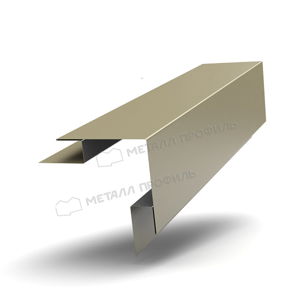 Планка угла наружного сложного 75х75х3000 (ПЭП-01-1014-0.45) ― купить по доступной цене в Компании Металл Профиль.