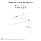 Планка карнизная 100х69х2000 NormanMP (ПЭ-01-5021-0.5)